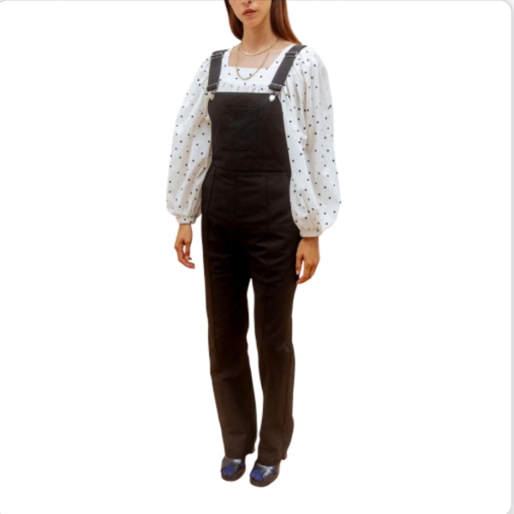HORSES ATELIER | 'Weronika' Black Overalls in Size US 4 (Horses Size 1)